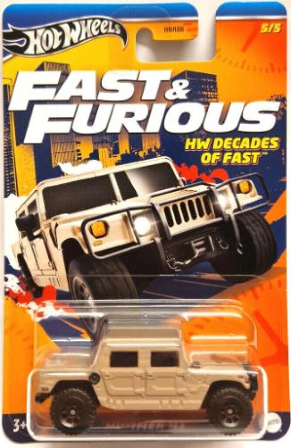 Hot Wheels Fast & Furious Hummer H1 HRW45 ürün görseli 1