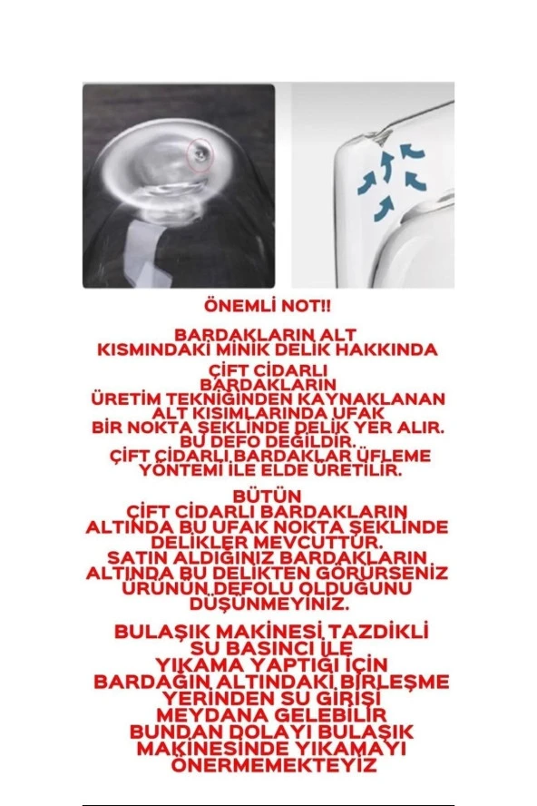 Çift Cidarlı Kupa 300 ml MNB04103 - Resim 3