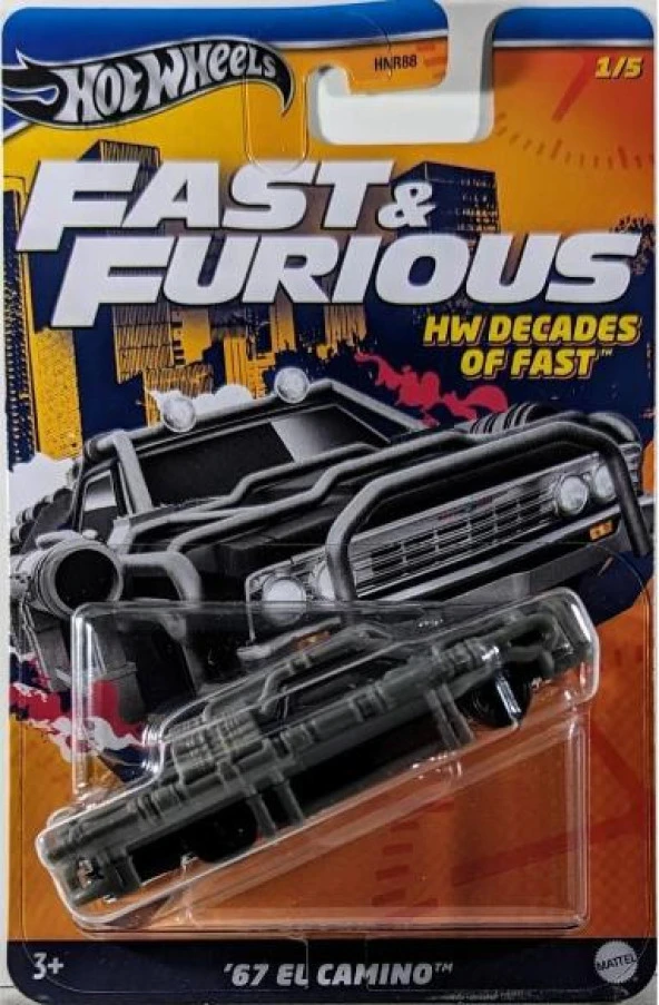 Hot Wheels Fast & Furious '67 El Camino HRW41 ürün görseli 1