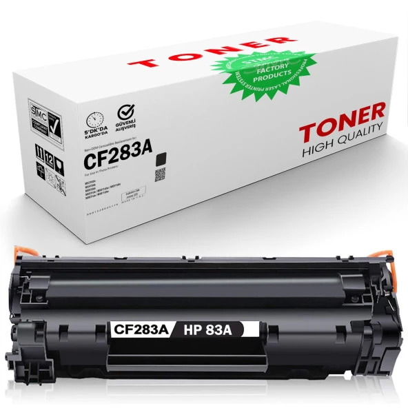 Whitebox Hp Cf283A Muadil Toner /Wb/M201Dw/M201N/M125A/M125Nw/M12 ürün görseli 1