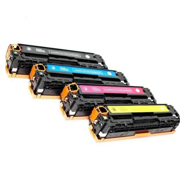 Canon Mf628Cw Uyumlu Muadil Toner Kartuş 4 Renk Crg-731 ürün görseli 1