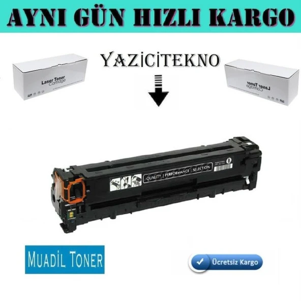 Hp Cb540A Siyah Muadil Toner /Wb/125A/Cp1510/Cp1215/Cp1515/Cm131 ürün görseli 1