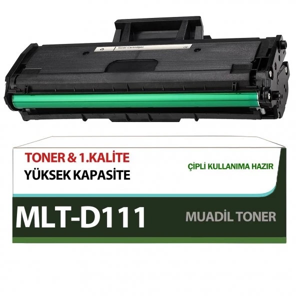 Samsung Mlt_D111S  Xpress Sl-M2020W Muadil Toner Chipli Çipli ürün görseli 1
