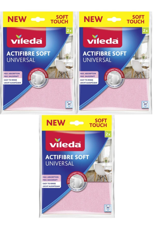 2'li Actifibre Soft Universal Mikrofiber Bez 3 Adet ürün görseli 1