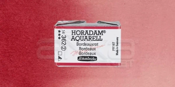 Schmincke Horadam Aquarell 1/1 Tablet 362 Bordeaux seri 2 ürün görseli 1