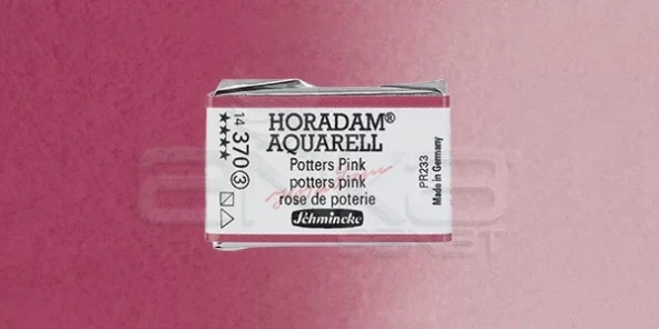 Schmincke Horadam Aquarell 1/1 Tablet 370 Potters Pink seri 3 ürün görseli 1