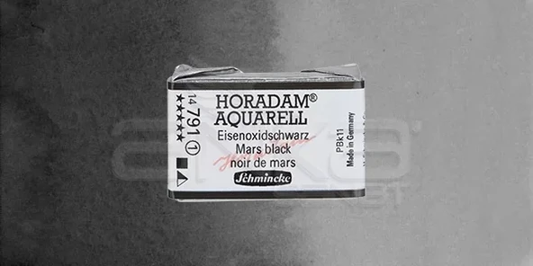 Schmincke Horadam Aquarell 1/1 Tablet 791 Mars Black seri 1 ürün görseli 1