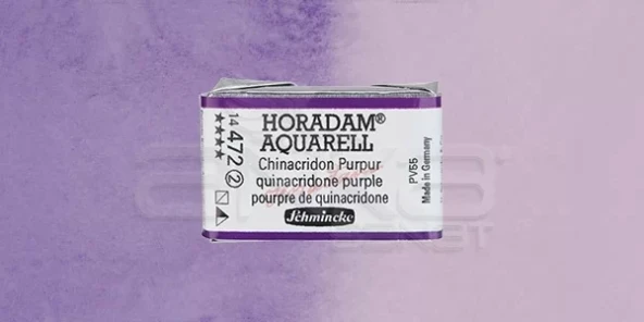 Schmincke Horadam Aquarell 1/1 Tablet 472 Quinacridone Purple seri 2 ürün görseli 1