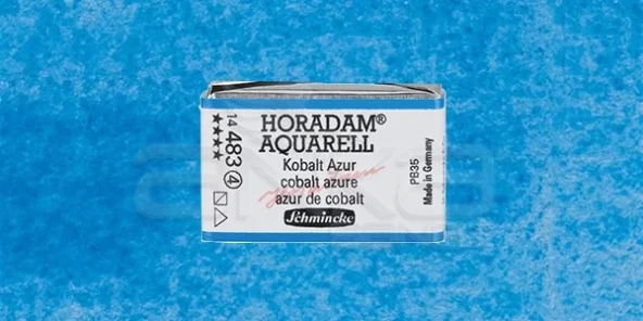 Schmincke Horadam Aquarell 1/1 Tablet 483 Cobalt Azure seri 4 ürün görseli 1