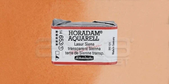 Schmincke Horadam Aquarell 1/1 Tablet 653 Transparent Sienna seri 1 ürün görseli 1