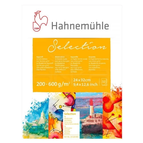 Hahnemühle Aquarell Selection 12 24x32cm - Resim 2