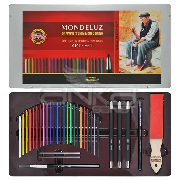 Koh-i-Noor Mondeluz Aquarell Art Set Çizim Seti 3796 ürün görseli 1
