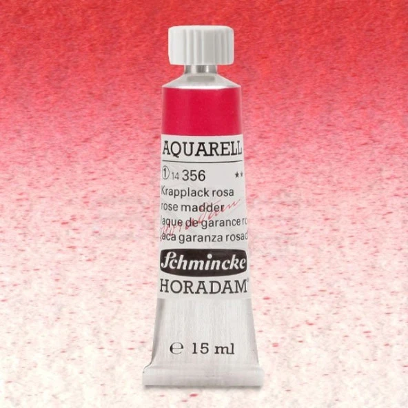 Schmincke Horadam Aquarell Tube 15ml Seri 1 Rose Madder 356 ürün görseli 1