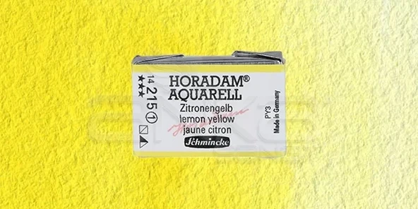 Schmincke Horadam Aquarell 1/1 Tablet 215 Lemon Yellow seri 1 ürün görseli 1