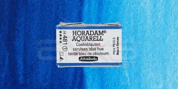 Schmincke Horadam Aquarell 1/1 Tablet 481 Cerulean Blue Tone seri 1 ürün görseli 1