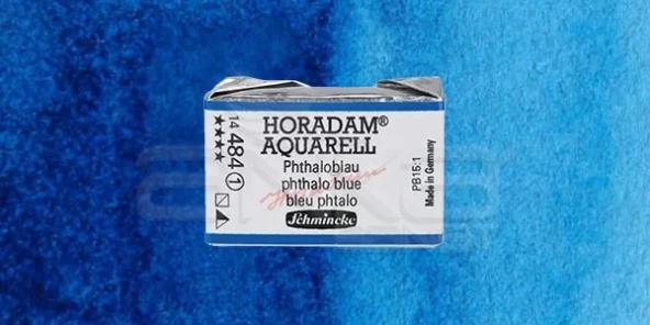 Schmincke Horadam Aquarell 1/1 Tablet 484 Phthalo Blue seri 1 ürün görseli 1