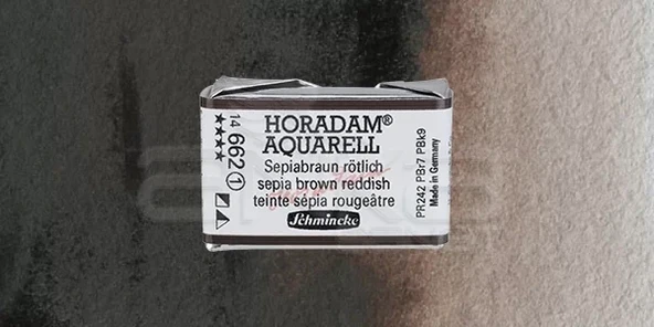 Schmincke Horadam Aquarell 1/1 Tablet 662 Sepia Brown Tone seri 1 ürün görseli 1