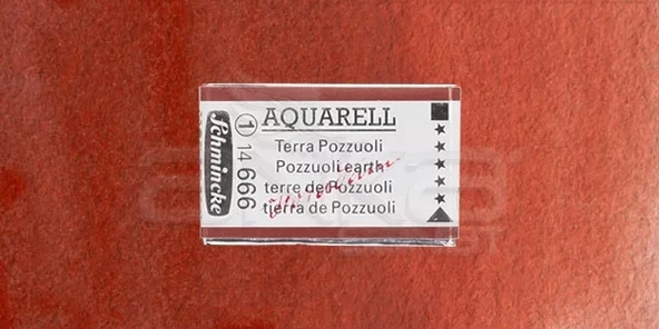 Schmincke Horadam Aquarell 1/1 Tablet 666 Pozzuoli Earth seri 1 ürün görseli 1