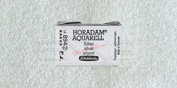 Schmincke Horadam Aquarell 1/1 Tablet 894 Silver seri 2 ürün görseli 1