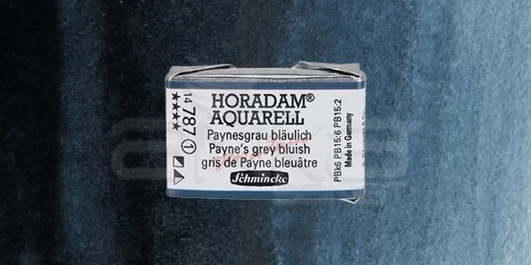 Schmincke Horadam Aquarell 1/1 Tablet 787 Paynes Grey Bluish seri 1 ürün görseli 1