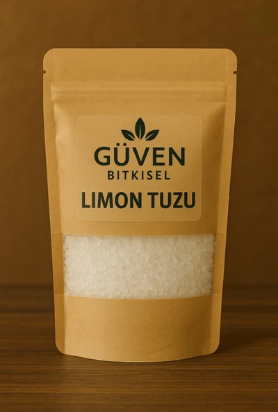 Güven Bitkisel 100 gr - %100 Doğal Limon Tuzu - Turşu ve Temizlik İçin İdeal ürün görseli 1