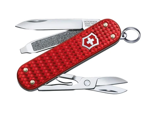 Victorinox Classic Alox 0.6221.401G Kırmızı İsviçre Çakısı ürün görseli 1