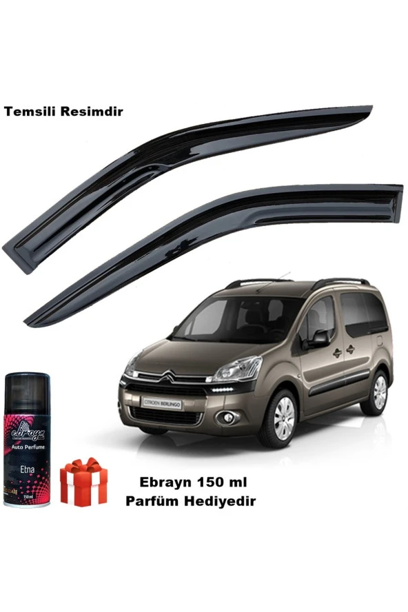 Caraks Berlingo Mügen Cam Rüzgarlığı 2008-2019 Arası 2 Li Takım Koku Hediyeli ürün görseli 1