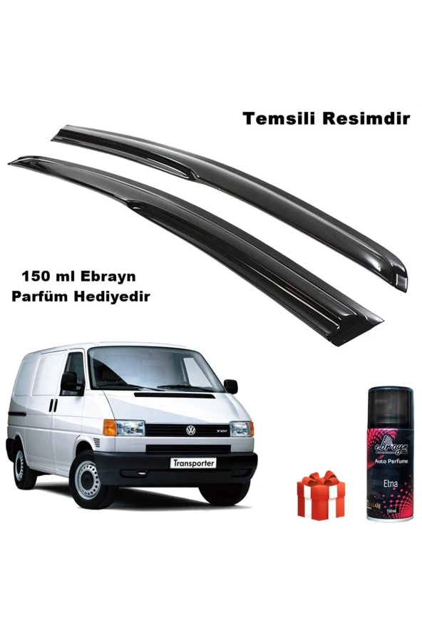 Caraks Vw Transporter T4 Mügen Cam Rüzgarlığı 1995 -2003 Arası 2 Li Takım Koku Hediyeli ürün görseli 1
