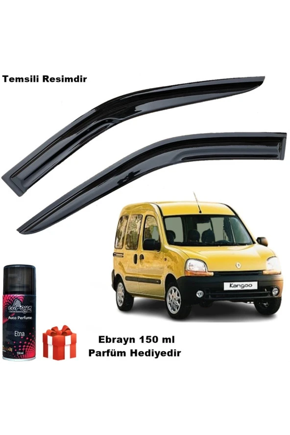 Caraks Renault Kangoo 1 Mügen Cam Rüzgarlığı 2008-2020 Arası 4 Lü Takım Koku Hediyeli ürün görseli 1
