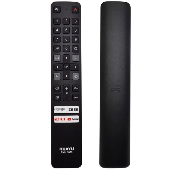 TCL RM-L1673 V2 Netflix - Prime Video - TCL Chanel - Youtube Tuşlu TCL Lcd Led TV Kumanda ürün görseli 1