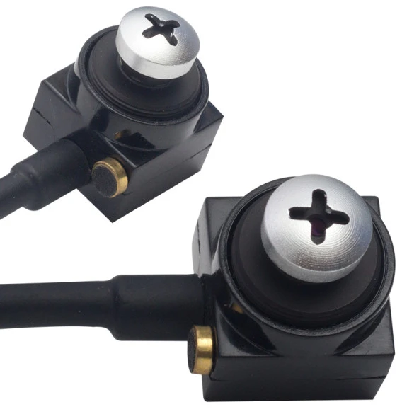 Powermaster PM-19312 3.6 MM 800 Tvl 1/4 Sensör Mikrofonlu Vida Tip Mini Kamera ürün görseli 1