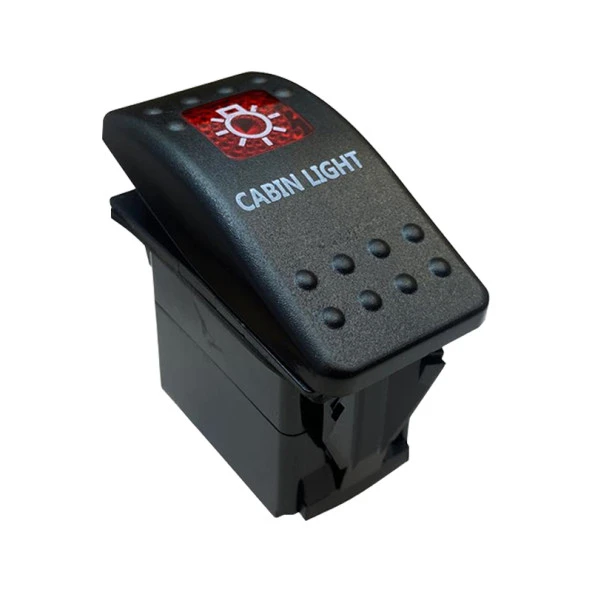 KABİN LAMBASI IŞIKLI MARIN SWITCH (IC-134M-S3) - Resim 2