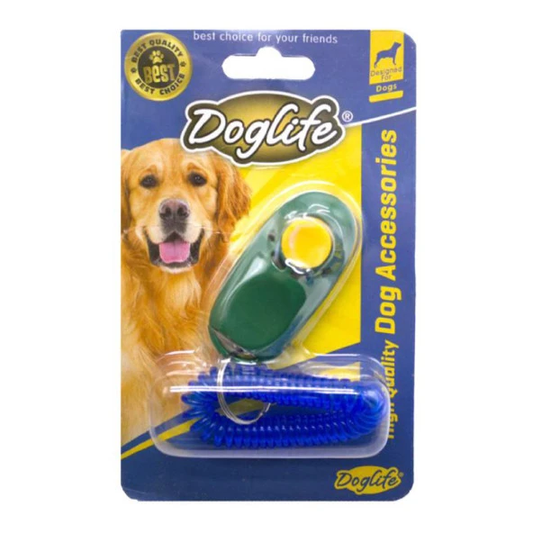 Doglife Training Clicker Eğitim Aparatı ürün görseli 1