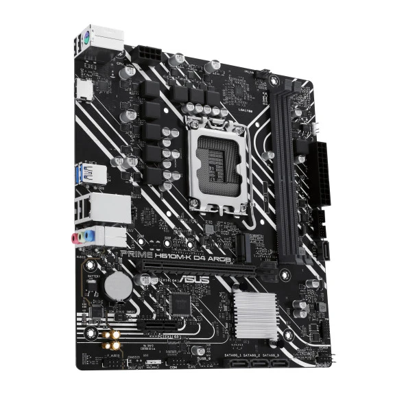 ASUS PRIME H610M-K D4 ARGB INTEL - Resim 3