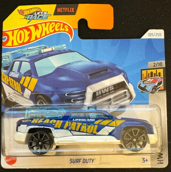 Hot Wheels Tekli Arabalar Surf Duty HTB14 ürün görseli 1