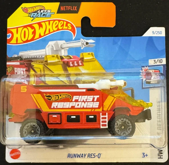 Hot Wheels Tekli Arabalar Runway Res-Q HTC88 ürün görseli 1