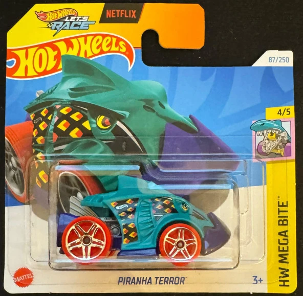 Hot Wheels Tekli Arabalar Piranha Terror HTC04 ürün görseli 1