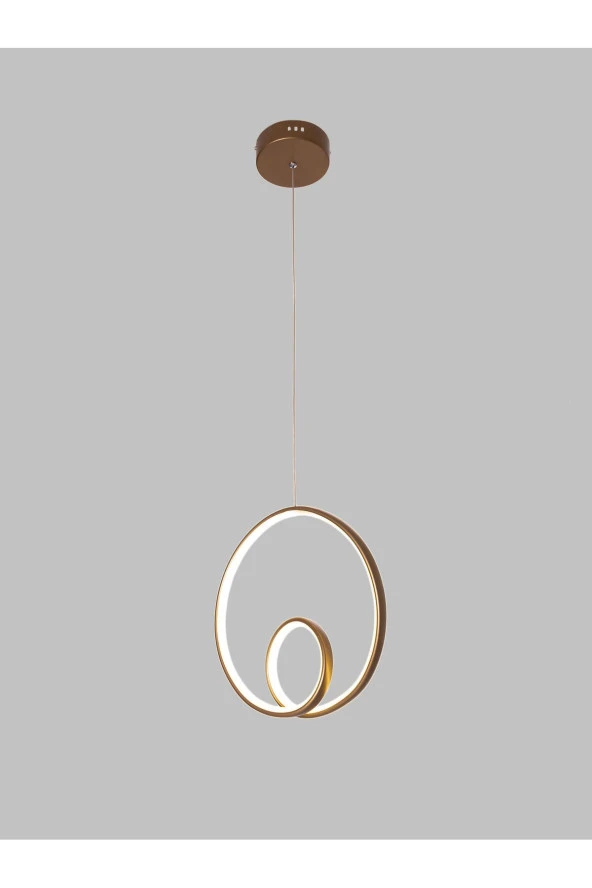 Umur Aydınlatma Spiral Eskitme Led Avize Sarkıt - Resim 5