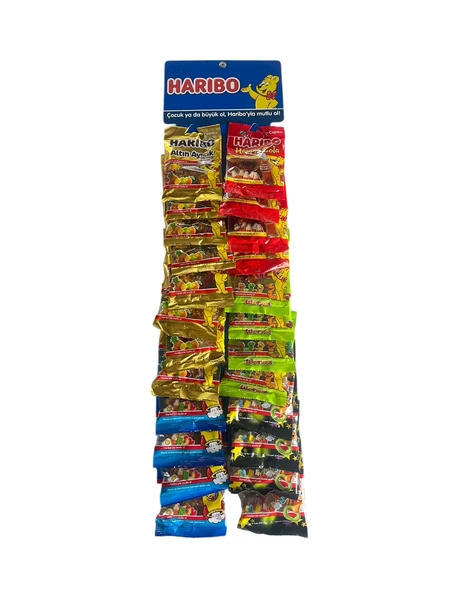 Haribo Kartela Askılı Jelibon 24 Adet ürün görseli 1