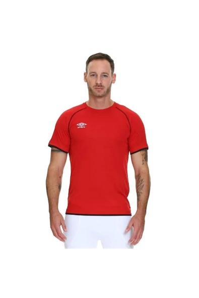 Umbro Training Top Laser - Erkek Kırmızı Spor T-shirt - TF0035 ürün görseli 1