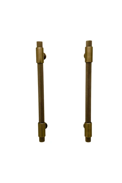 Handles Kulp Mobilya Dolap Mutfak Çekmece Kulpu 158 Mat Antik Sarı 128 Mm (12,8 Cm) 5 Adet ürün görseli 1