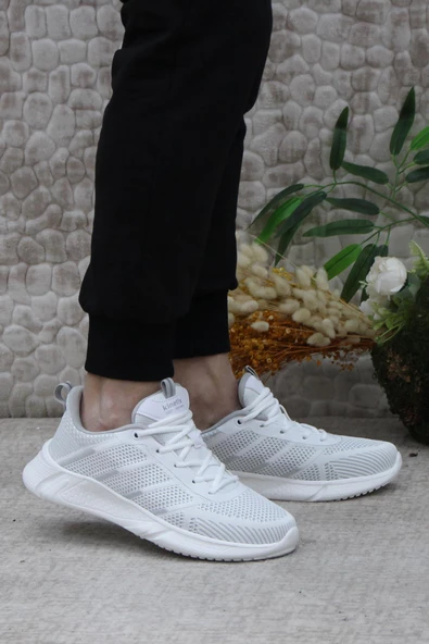 Kinetix Lıster TX 4FX Beyaz Gri X-SOFT Yumuşak Taban Sneaker Erkek Ayakkabı ürün görseli 1