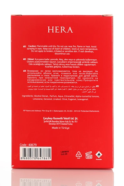 Alberto Taccini  HERA Kadın Parfümü - 100 ml - Resim 11