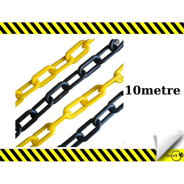 LOREX Plastik Trafik Zinciri  10 metre ürün görseli 1