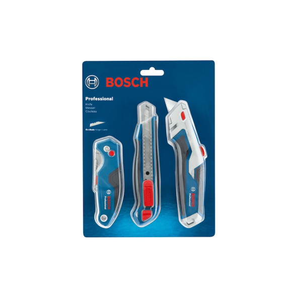 Bosch Profesyonel Maket Bıçağı Seti 3 Parça - 1600A027M4 - Resim 2