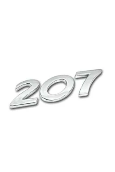 Peugeot 207, 207 Yazı OEM (8665.PV) ürün görseli 1
