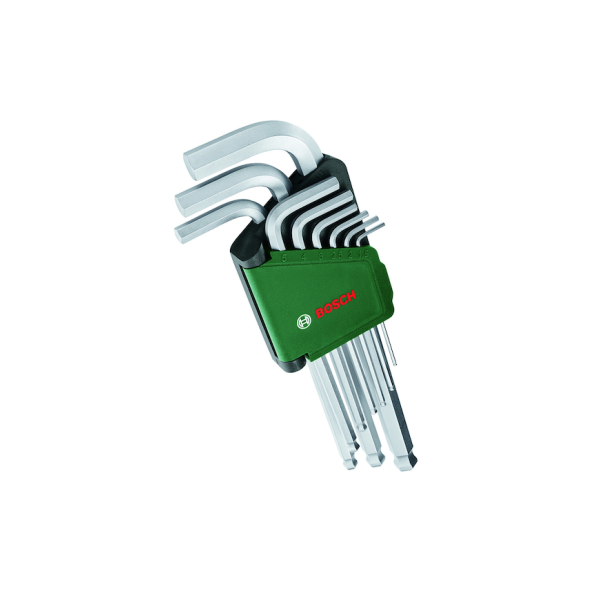 Bosch Top Başlı Uzun Alyan Anahtar Takımı 9 Parça - 1600A02BX9 ürün görseli 1