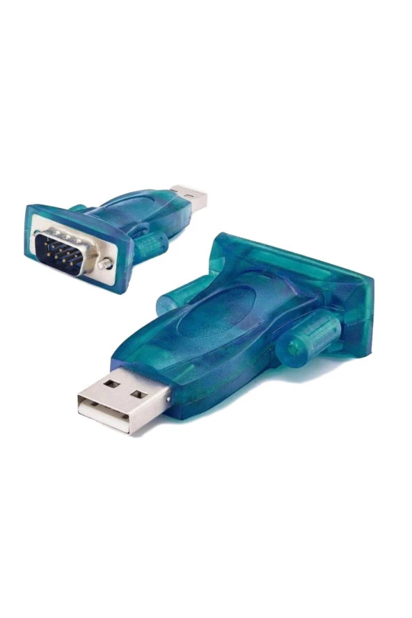 USB 2.0 to RS232 Serial Port DB9 9 Pin Erkek Dönüştürücü Adaptör ürün görseli 1