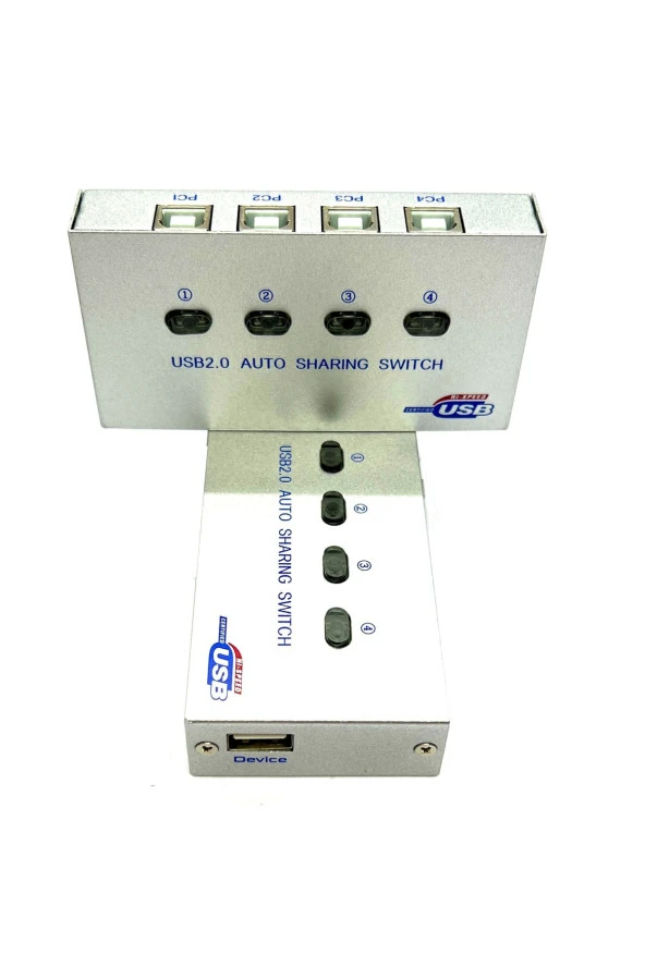 4 Port Usb Sharing Switch Usb Çoklayıcı (Seçici) Usb Auto SWITCH 4 PC Paylaşımı 1 USB Aygıtı ürün görseli 1