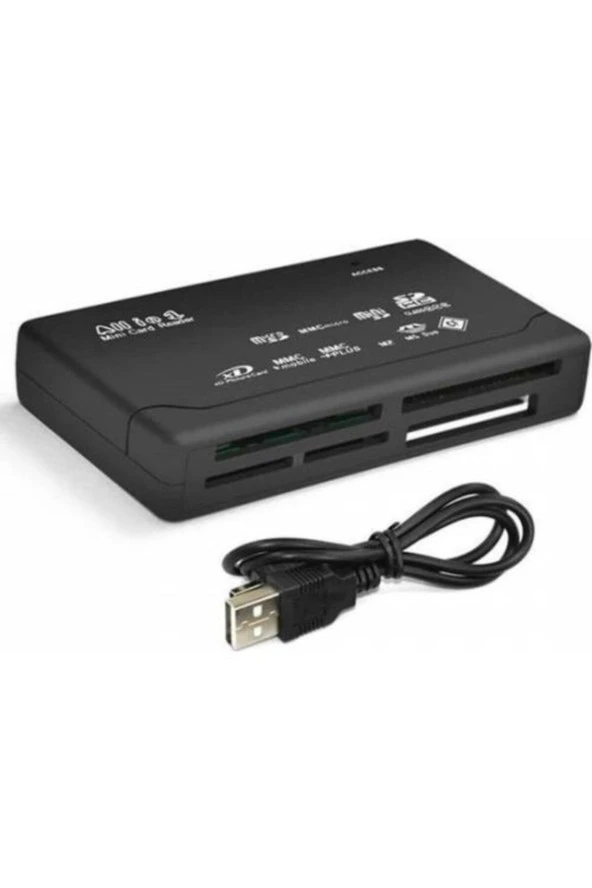 Çoklu Kart Okuyucu All In 1 Cf Micro Sd Sd Mini Sd Sd Hc Card Reader ürün görseli 1